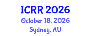 International Conference on Radiography and Radiotherapy (ICRR) October 18, 2026 - Sydney, Australia International Conference on Radiography and Radiotherapy (ICRR) October 18, 2026 - Sydney, Australia