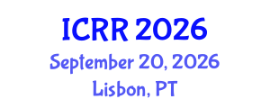 International Conference on Radiography and Radiotherapy (ICRR) September 20, 2026 - Lisbon, Portugal International Conference on Radiography and Radiotherapy (ICRR) September 20, 2026 - Lisbon, Portugal