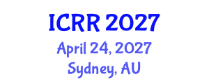International Conference on Radiography and Radiotherapy (ICRR) April 24, 2027 - Sydney, Australia International Conference on Radiography and Radiotherapy (ICRR) April 24, 2027 - Sydney, Australia