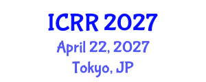 International Conference on Radiography and Radiotherapy (ICRR) April 22, 2027 - Tokyo, Japan International Conference on Radiography and Radiotherapy (ICRR) April 22, 2027 - Tokyo, Japan