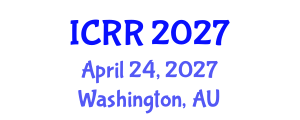 International Conference on Radiography and Radiotherapy (ICRR) April 24, 2027 - Washington, Australia International Conference on Radiography and Radiotherapy (ICRR) April 24, 2027 - Washington, Australia