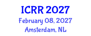 International Conference on Radiography and Radiotherapy (ICRR) February 08, 2027 - Amsterdam, Netherlands International Conference on Radiography and Radiotherapy (ICRR) February 08, 2027 - Amsterdam, Netherlands