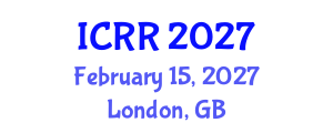 International Conference on Radiography and Radiotherapy (ICRR) February 15, 2027 - London, United Kingdom International Conference on Radiography and Radiotherapy (ICRR) February 15, 2027 - London, United Kingdom