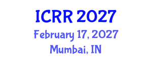 International Conference on Radiography and Radiotherapy (ICRR) February 17, 2027 - Mumbai, India International Conference on Radiography and Radiotherapy (ICRR) February 17, 2027 - Mumbai, India