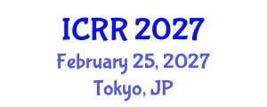 International Conference on Radiography and Radiotherapy (ICRR) February 25, 2027 - Tokyo, Japan International Conference on Radiography and Radiotherapy (ICRR) February 25, 2027 - Tokyo, Japan