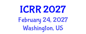 International Conference on Radiography and Radiotherapy (ICRR) February 24, 2027 - Washington, United States International Conference on Radiography and Radiotherapy (ICRR) February 24, 2027 - Washington, United States