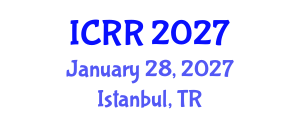 International Conference on Radiography and Radiotherapy (ICRR) January 28, 2027 - Istanbul, Turkey International Conference on Radiography and Radiotherapy (ICRR) January 28, 2027 - Istanbul, Turkey