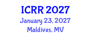 International Conference on Radiography and Radiotherapy (ICRR) January 23, 2027 - Maldives, Maldives International Conference on Radiography and Radiotherapy (ICRR) January 23, 2027 - Maldives, Maldives