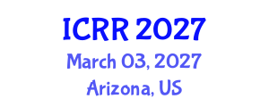 International Conference on Radiography and Radiotherapy (ICRR) March 03, 2027 - Arizona, United States International Conference on Radiography and Radiotherapy (ICRR) March 03, 2027 - Arizona, United States