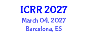 International Conference on Radiography and Radiotherapy (ICRR) March 04, 2027 - Barcelona, Spain International Conference on Radiography and Radiotherapy (ICRR) March 04, 2027 - Barcelona, Spain