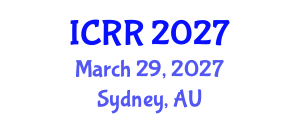 International Conference on Radiography and Radiotherapy (ICRR) March 29, 2027 - Sydney, Australia International Conference on Radiography and Radiotherapy (ICRR) March 29, 2027 - Sydney, Australia