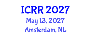 International Conference on Radiography and Radiotherapy (ICRR) May 13, 2027 - Amsterdam, Netherlands International Conference on Radiography and Radiotherapy (ICRR) May 13, 2027 - Amsterdam, Netherlands