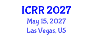 International Conference on Radiography and Radiotherapy (ICRR) May 15, 2027 - Las Vegas, United States International Conference on Radiography and Radiotherapy (ICRR) May 15, 2027 - Las Vegas, United States