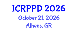 International Conference on Radiological Physics and Radiation Dosimetry (ICRPPD) October 21, 2026 - Athens, Greece