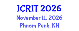 International Conference on Radiology and Imaging Techniques (ICRIT) November 11, 2026 - Phnom Penh, Cambodia