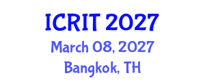 International Conference on Radiology and Imaging Techniques (ICRIT) March 08, 2027 - Bangkok, Thailand