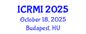International Conference on Radiology and Medical Imaging (ICRMI) October 18, 2025 - Budapest, Hungary