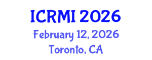 International Conference on Radiology and Medical Imaging (ICRMI) February 12, 2026 - Toronto, Canada International Conference on Radiology and Medical Imaging (ICRMI) February 12, 2026 - Toronto, Canada