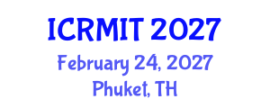 International Conference on Radiology and Medical Imaging Techniques (ICRMIT) February 24, 2027 - Phuket, Thailand International Conference on Radiology and Medical Imaging Techniques (ICRMIT) February 24, 2027 - Phuket, Thailand