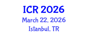 International Conference on Radiology (ICR) March 22, 2026 - Istanbul, Turkey