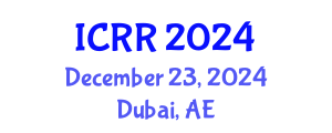 International Conference on Radiopharmacy and Radiopharmaceuticals (ICRR) December 23, 2024 - Dubai, United Arab Emirates