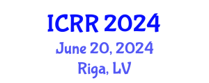 International Conference on Radiopharmacy and Radiopharmaceuticals (ICRR) June 20, 2024 - Riga, Latvia