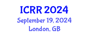 International Conference on Radiopharmacy and Radiopharmaceuticals (ICRR) September 19, 2024 - London, United Kingdom