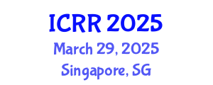 International Conference on Radiopharmacy and Radiopharmaceuticals (ICRR) March 29, 2025 - Singapore, Singapore