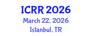 International Conference on Radiopharmacy and Radiopharmaceuticals (ICRR) March 22, 2026 - Istanbul, Turkey