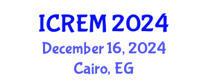 International Conference on Railway Engineering and Management (ICREM) December 13, 2024 - Cairo, Egypt