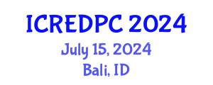 International Conference on Railway Engineering, Design, Planning and Construction (ICREDPC) July 15, 2024 - Bali, Indonesia