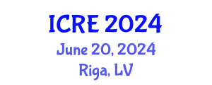 International Conference on Railway Engineering (ICRE) June 20, 2024 - Riga, Latvia