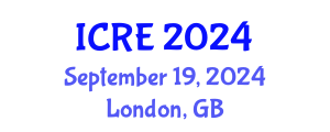 International Conference on Railway Engineering (ICRE) September 19, 2024 - London, United Kingdom