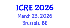 International Conference on Railway Engineering (ICRE) March 23, 2026 - Brussels, Belgium International Conference on Railway Engineering (ICRE) March 23, 2026 - Brussels, Belgium