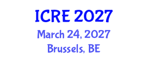 International Conference on Railway Engineering (ICRE) March 24, 2027 - Brussels, Belgium International Conference on Railway Engineering (ICRE) March 24, 2027 - Brussels, Belgium