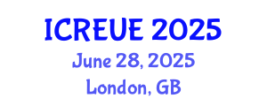 International Conference on Real Estate and Urban Economics (ICREUE) June 28, 2025 - London, United Kingdom