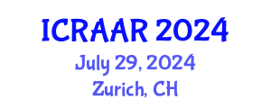 International Conference on Recent Advances in Augmented Reality (ICRAAR) July 29, 2024 - Zurich, Switzerland