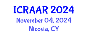 International Conference on Recent Advances in Augmented Reality (ICRAAR) November 04, 2024 - Nicosia, Cyprus