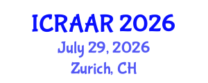 International Conference on Recent Advances in Augmented Reality (ICRAAR) July 29, 2026 - Zurich, Switzerland