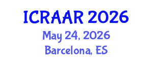 International Conference on Recent Advances in Augmented Reality (ICRAAR) May 24, 2026 - Barcelona, Spain