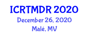 International Conference on Recent Trends in Multi-Disciplinary Research (ICRTMDR) December 26, 2020 - Malé, Maldives