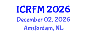 International Conference on Refugee and Forced Migration (ICRFM) December 02, 2026 - Amsterdam, Netherlands International Conference on Refugee and Forced Migration (ICRFM) December 02, 2026 - Amsterdam, Netherlands