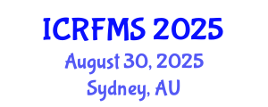 International Conference on Refugee and Forced Migration Studies (ICRFMS) August 30, 2025 - Sydney, Australia
