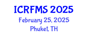 International Conference on Refugee and Forced Migration Studies (ICRFMS) February 25, 2025 - Phuket, Thailand