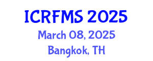 International Conference on Refugee and Forced Migration Studies (ICRFMS) March 08, 2025 - Bangkok, Thailand