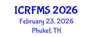 International Conference on Refugee and Forced Migration Studies (ICRFMS) February 23, 2026 - Phuket, Thailand International Conference on Refugee and Forced Migration Studies (ICRFMS) February 23, 2026 - Phuket, Thailand