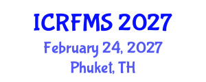 International Conference on Refugee and Forced Migration Studies (ICRFMS) February 24, 2027 - Phuket, Thailand International Conference on Refugee and Forced Migration Studies (ICRFMS) February 24, 2027 - Phuket, Thailand