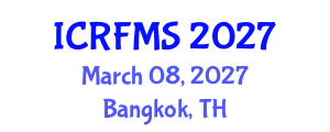 International Conference on Refugee and Forced Migration Studies (ICRFMS) March 08, 2027 - Bangkok, Thailand International Conference on Refugee and Forced Migration Studies (ICRFMS) March 08, 2027 - Bangkok, Thailand
