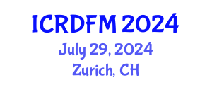 International Conference on Refugee, Displacement and Forced Migration (ICRDFM) July 29, 2024 - Zurich, Switzerland