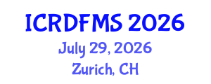 International Conference on Refugee, Displacement and Forced Migration Studies (ICRDFMS) July 29, 2026 - Zurich, Switzerland